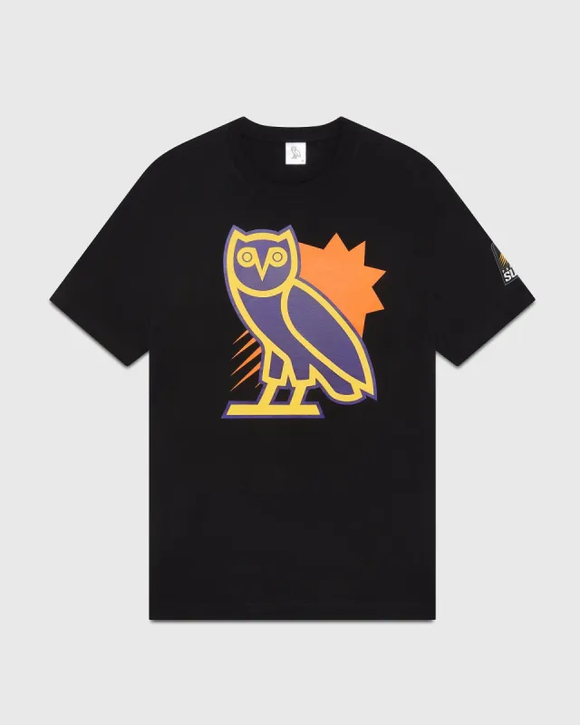 NBA PHOENIX SUNS T-SHIRT - BLACK sold by OVO