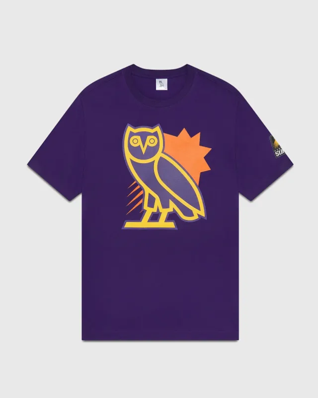 NBA PHOENIX SUNS T-SHIRT - PURPLE sold by OVO