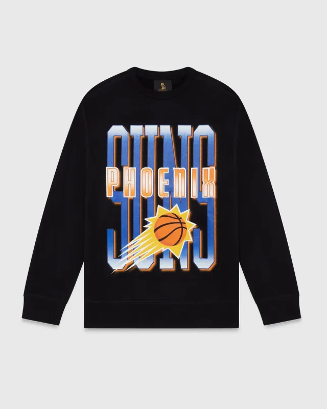 NBA PHOENIX SUNS CREWNECK - BLACK sold by OVO