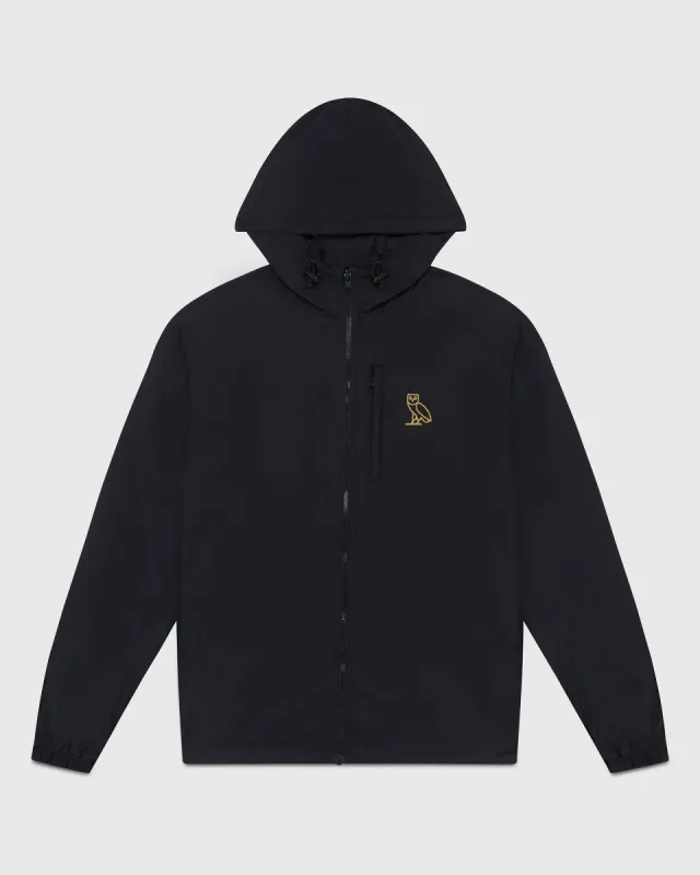 PACKABLE JACKET - BLACK sold by OVO
