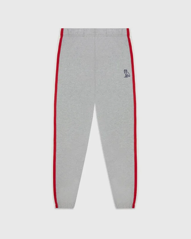 IVY LEAGUE SWEATPANT - HEATHER GREY sold by OVO