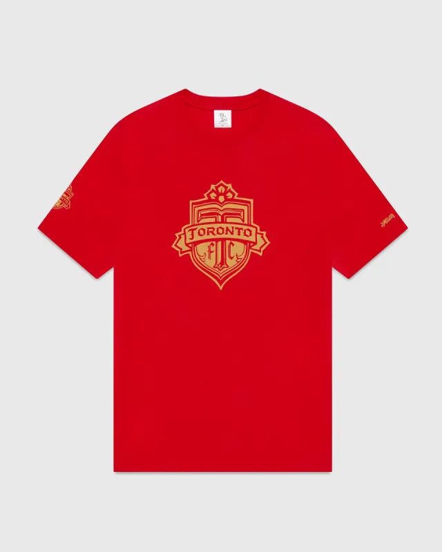 MISTER CARTOON / TFC T-SHIRT - RED made by OVO