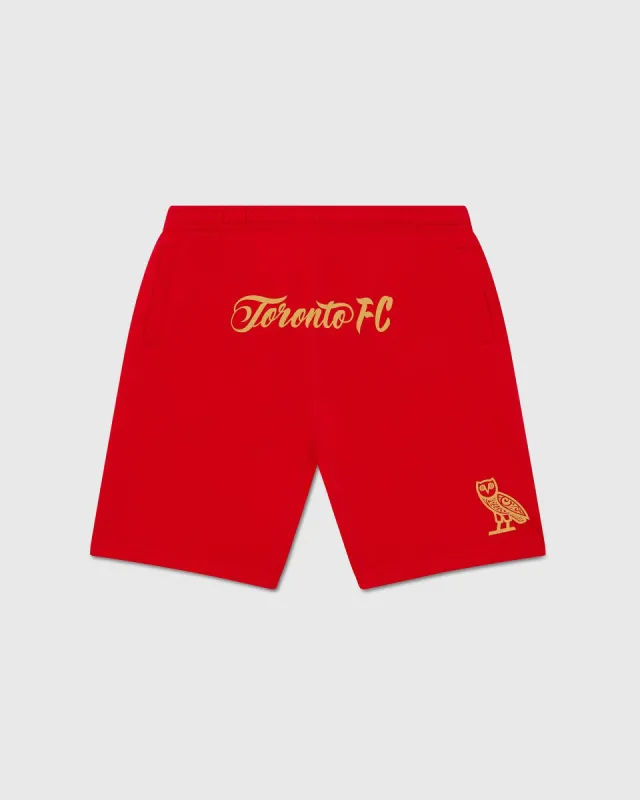 MISTER CARTOON / TFC SWEATSHORT - RED sold by OVO