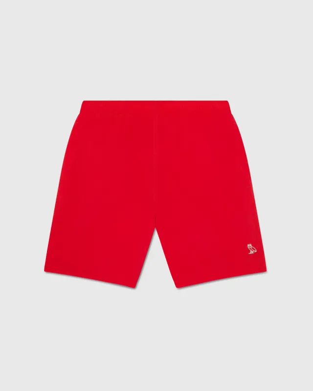 ALL PURPOSE NYLON SHORT - RED sold by OVO