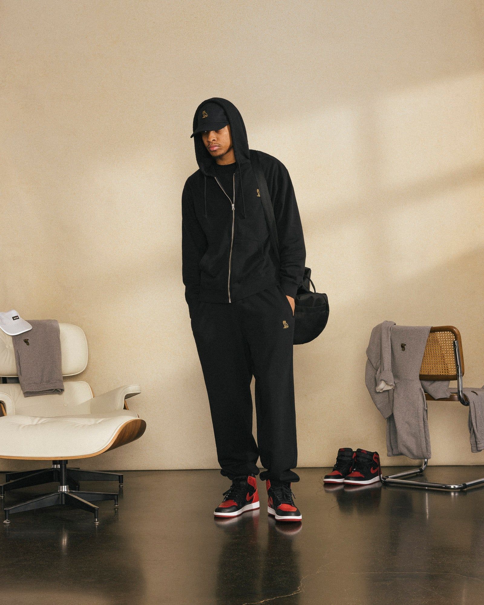 Classic Full-Zip Hoodie - Black sold by OVO product image thumbnail 2