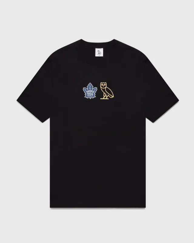 TORONTO MAPLE LEAFS T-SHIRT - BLACK sold by OVO