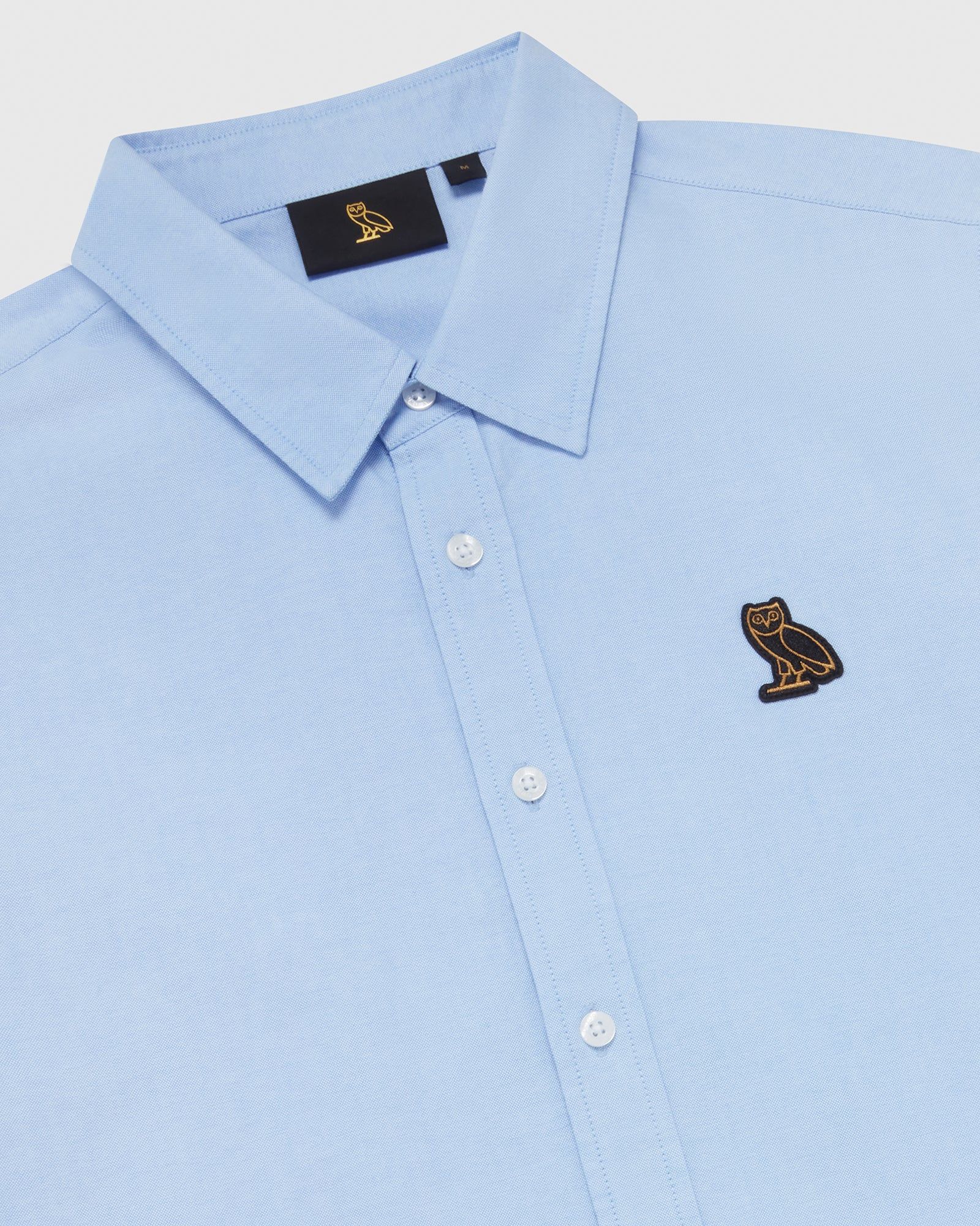 SHORT SLEEVE OXFORD SHIRT - BLUE sold by OVO product image thumbnail 3