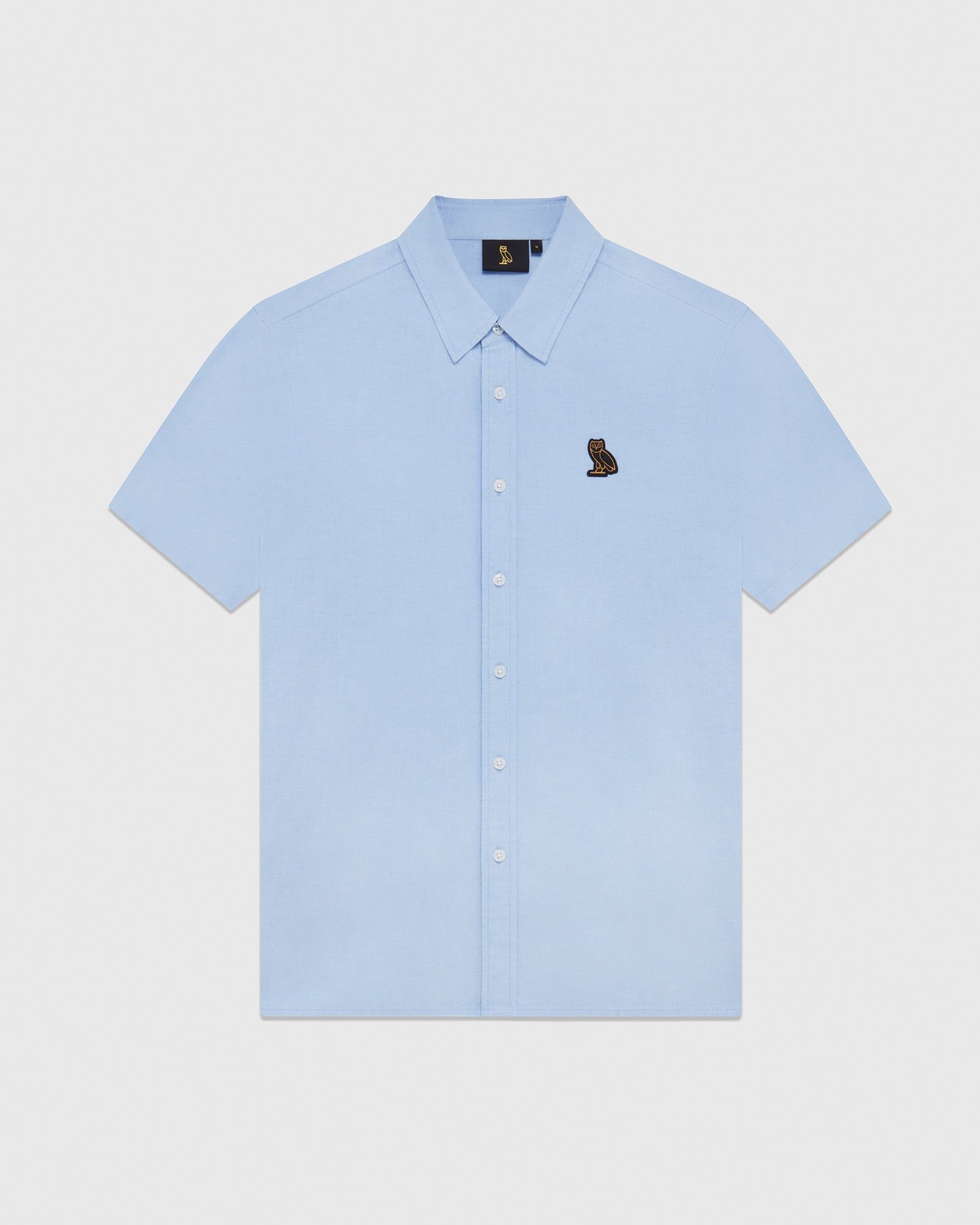 SHORT SLEEVE OXFORD SHIRT - BLUE sold by OVO