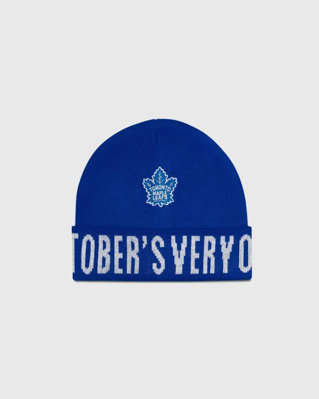 TORONTO MAPLE LEAFS BEANIE - NAVY sold by OVO