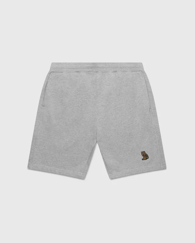 ESSENTIALS SWEATSHORT - HEATHER GREY sold by OVO