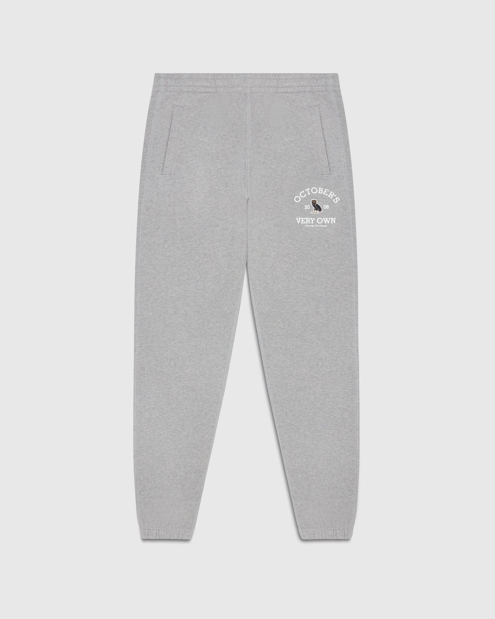 COLLEGIATE SWEATPANT - HEATHER GREY sold by OVO