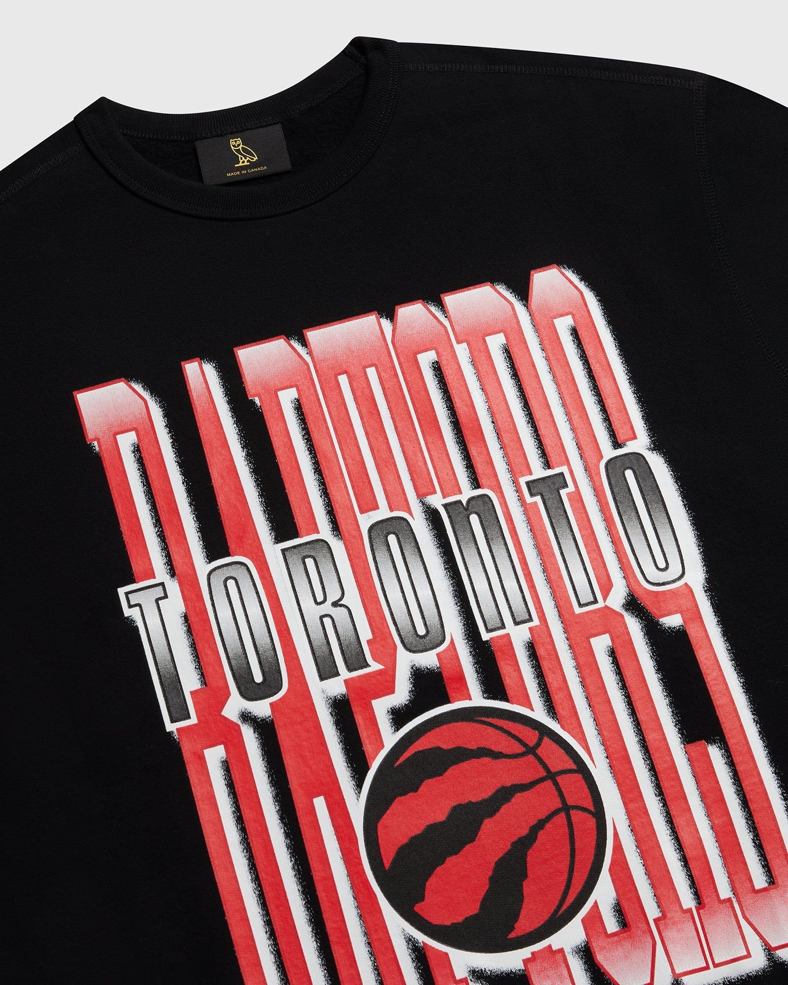NBA Toronto Raptors Crewneck - Black sold by OVO product image thumbnail 3