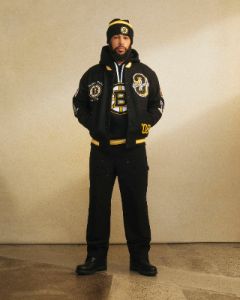 Boston Bruins Varsity Jacket - Boston Black sold by OVO