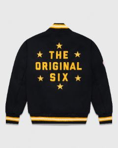 Boston Bruins Varsity Jacket - Boston Black sold by OVO