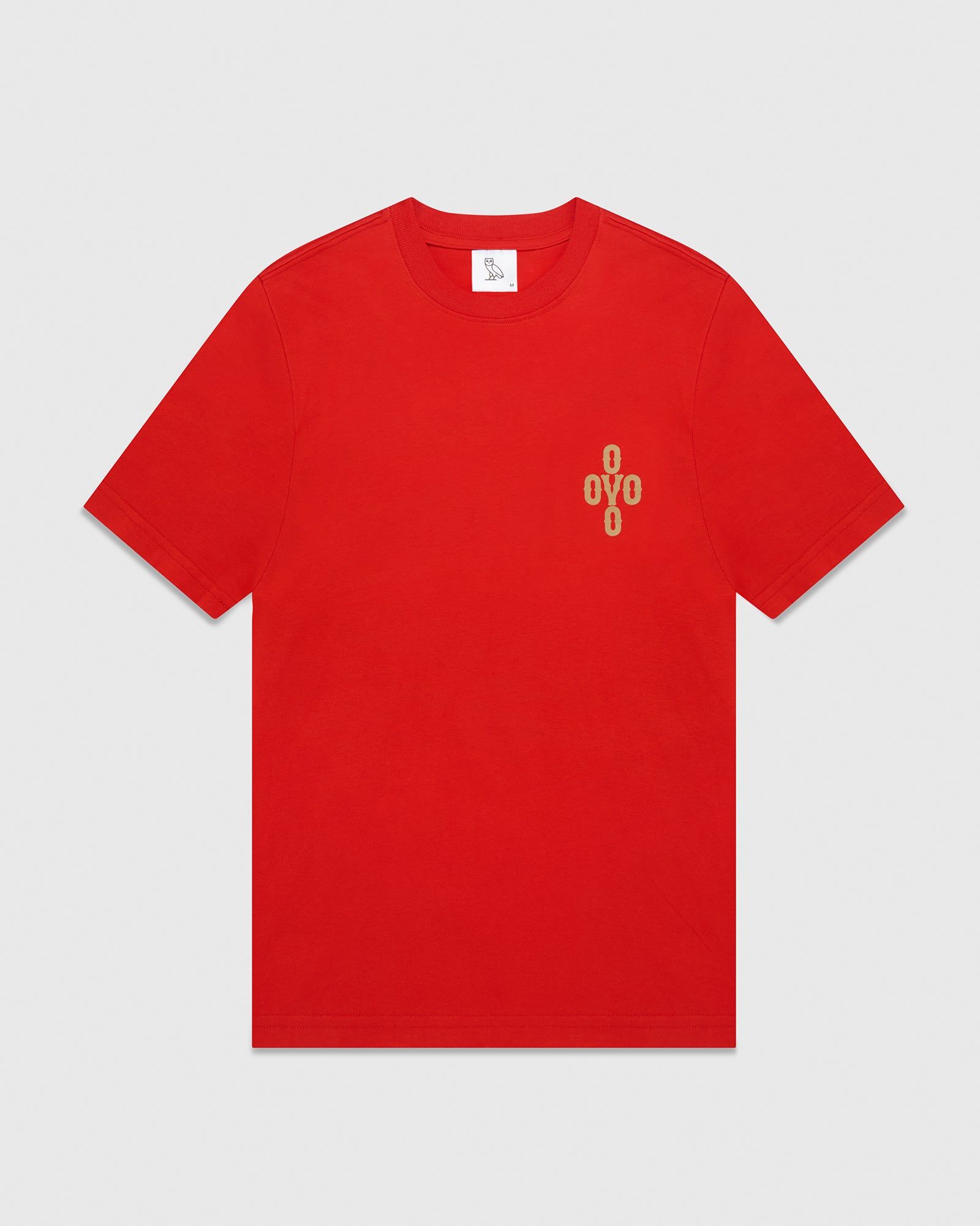 POM POM T-SHIRT - RED sold by OVO