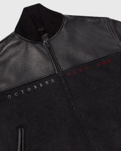 The Simpsons Varsity Jacket - Charcoal Grey sold by OVO