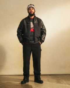 The Simpsons Varsity Jacket - Charcoal Grey sold by OVO