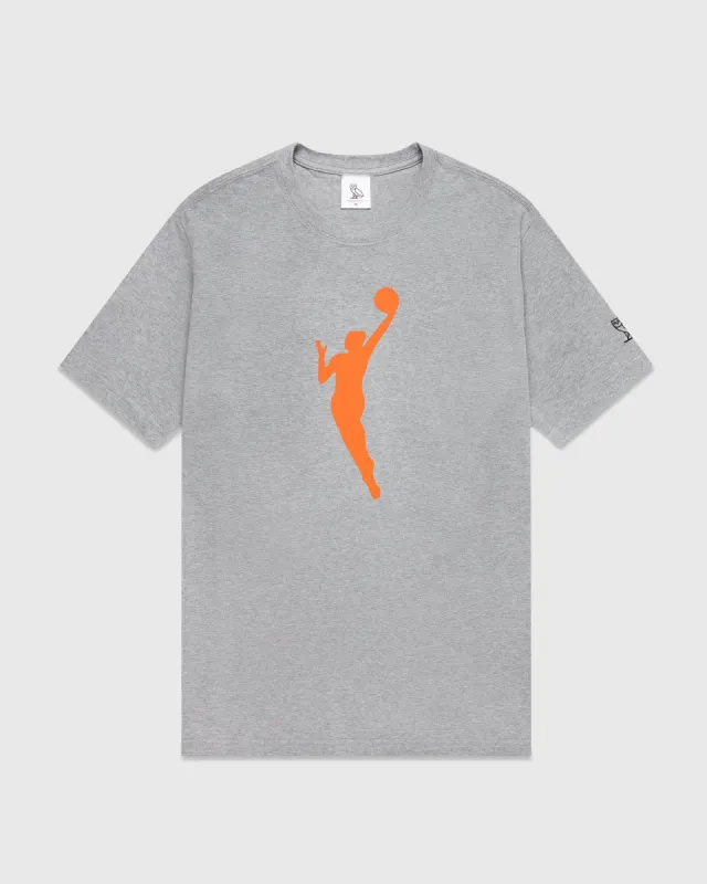 WNBA Logowoman T-Shirt - Heather Grey sold by OVO