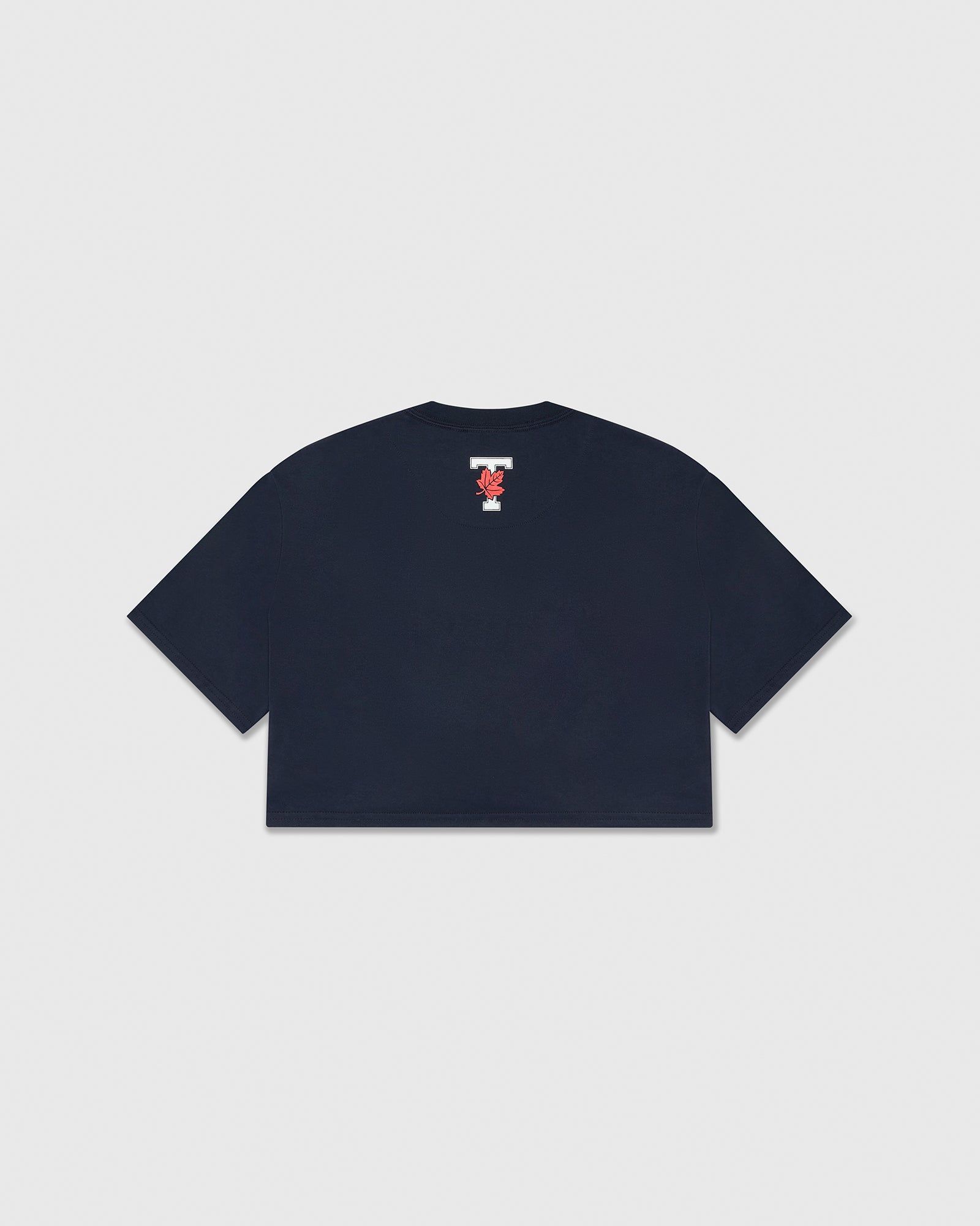U OF T WOMENS OG CROPPED TEE - NAVY sold by OVO product image thumbnail 3