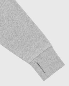 Cropped Crewneck Sweatshirt - Heather Grey sold by OVO