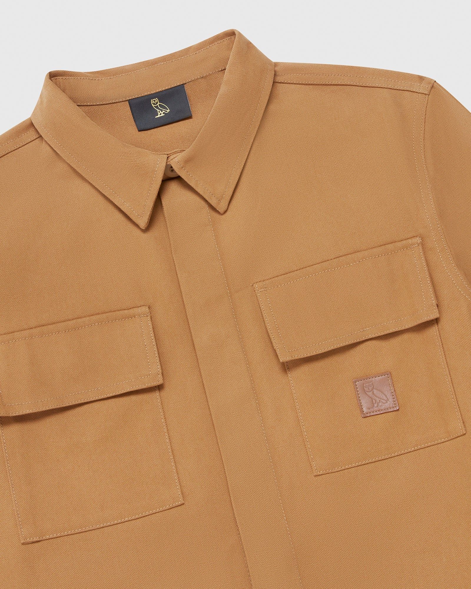Duck Canvas Workshirt - Brown sold by OVO product image thumbnail 3