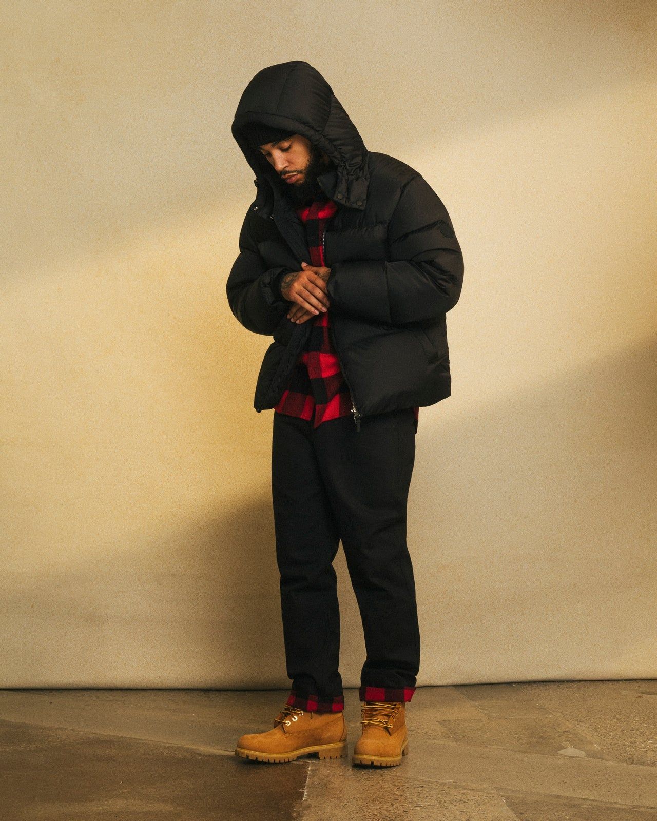 Flannel Lined Chino - Black sold by OVO product image thumbnail 2