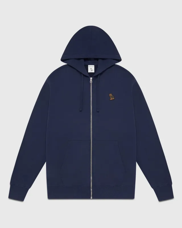 Classic Full-Zip Hoodie - Navy sold by OVO