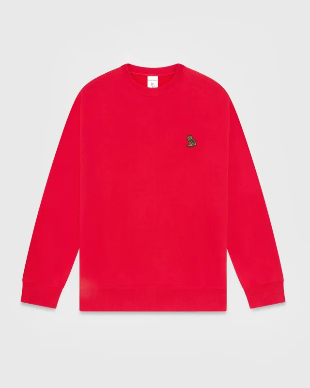 Classic Crewneck - Red sold by OVO