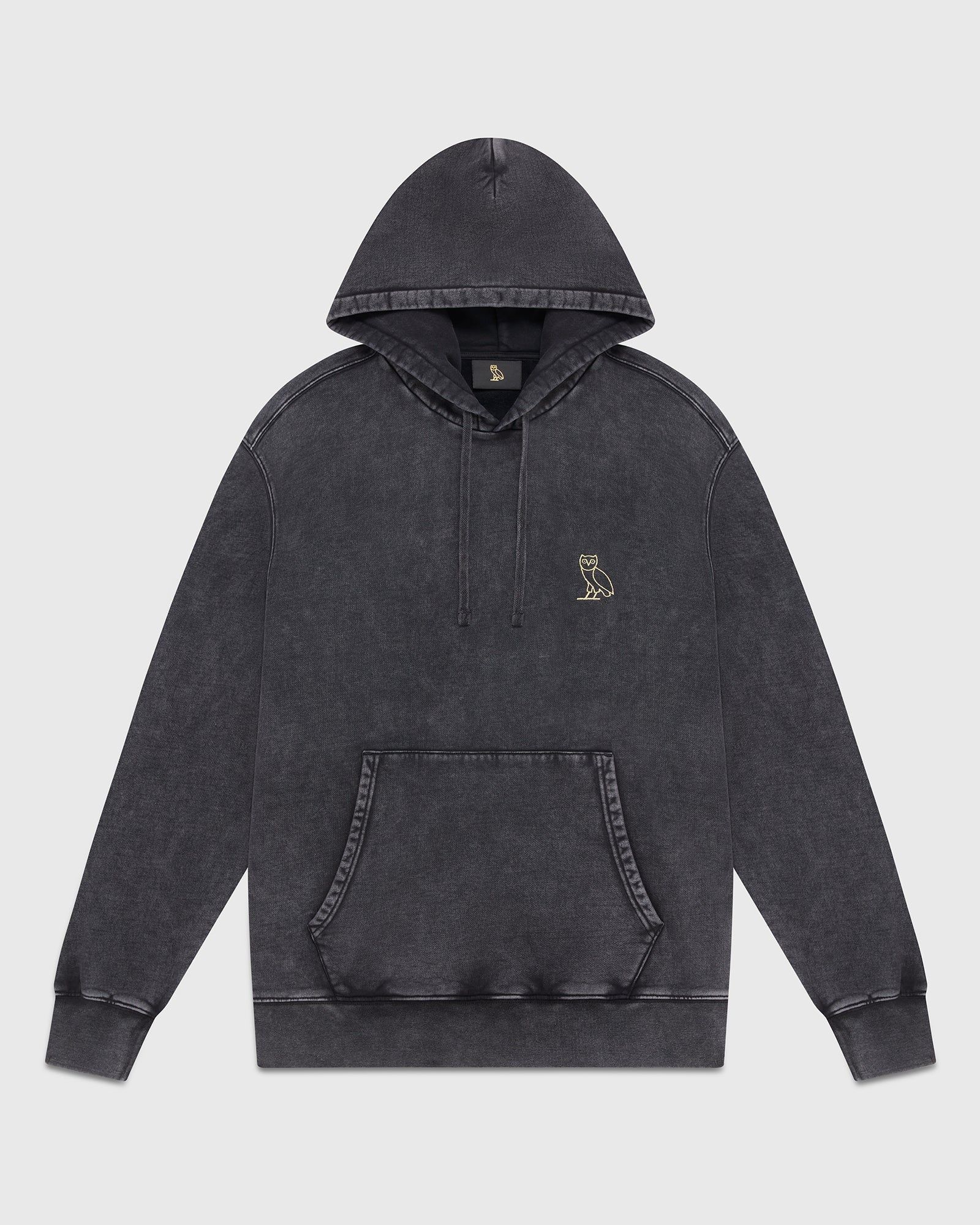 Muskoka Garment Dyed Hoodie - Black sold by OVO