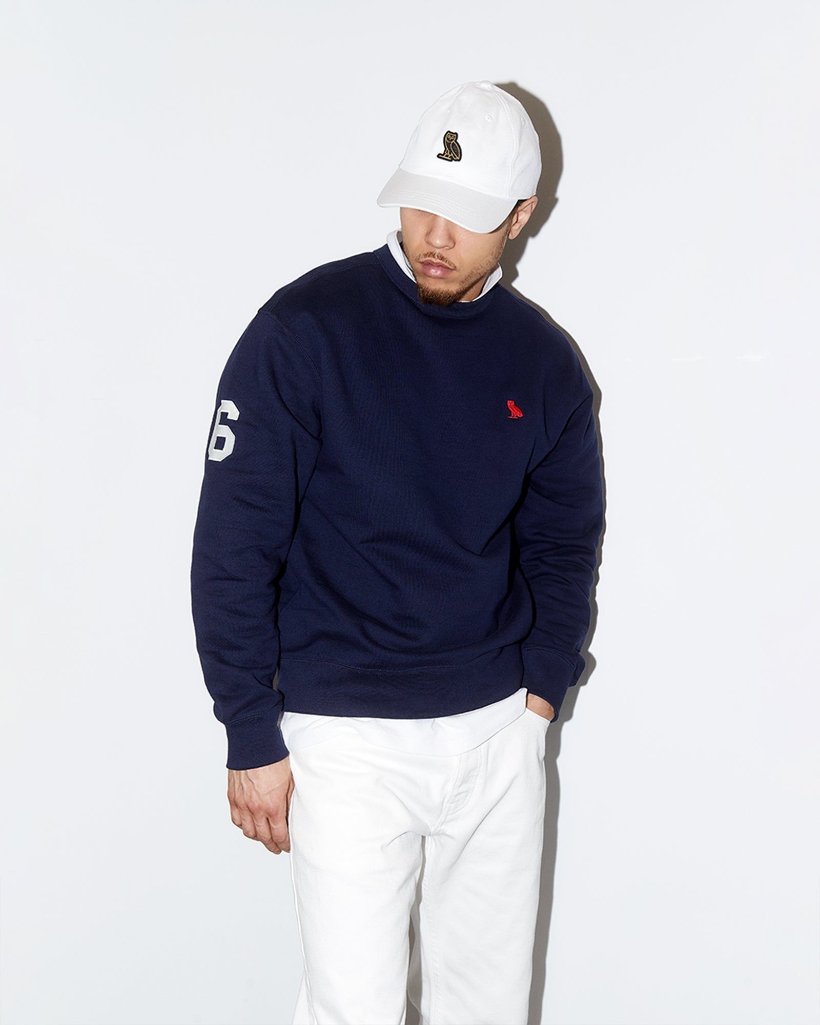 TEAM CREWNECK - NAVY sold by OVO product image thumbnail 2