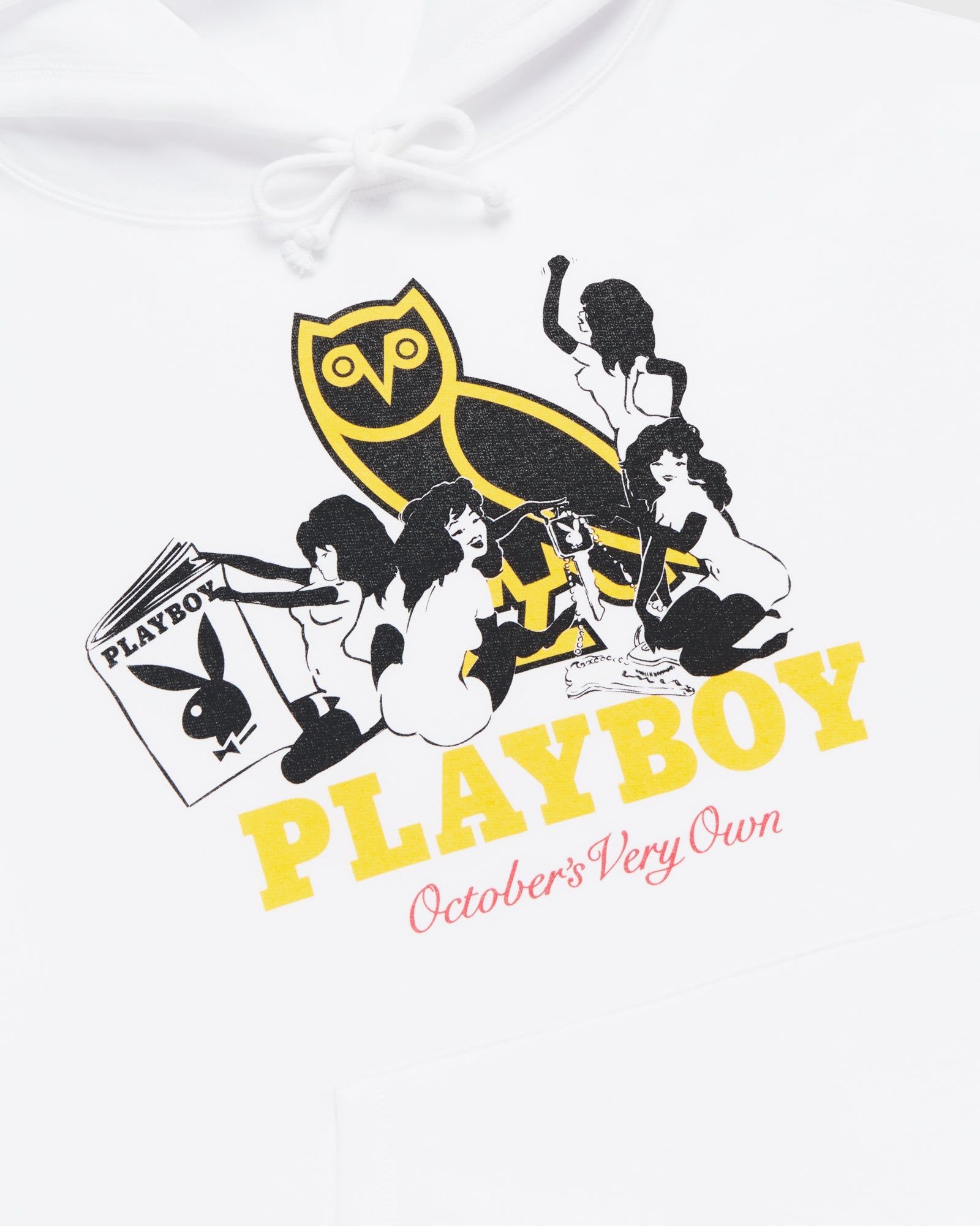 PLAYBOY PIN-UP HOODIE - WHITE sold by OVO product image thumbnail 2