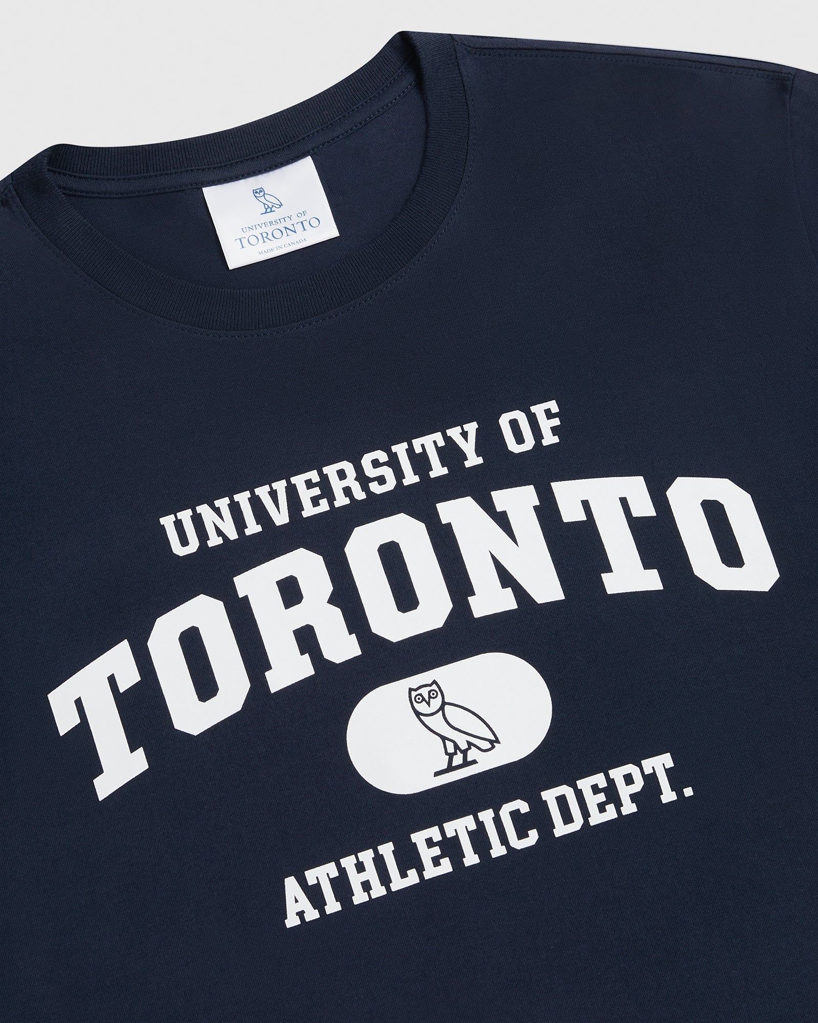 U OF T ATHLETICS T-SHIRT - NAVY sold by OVO product image thumbnail 3