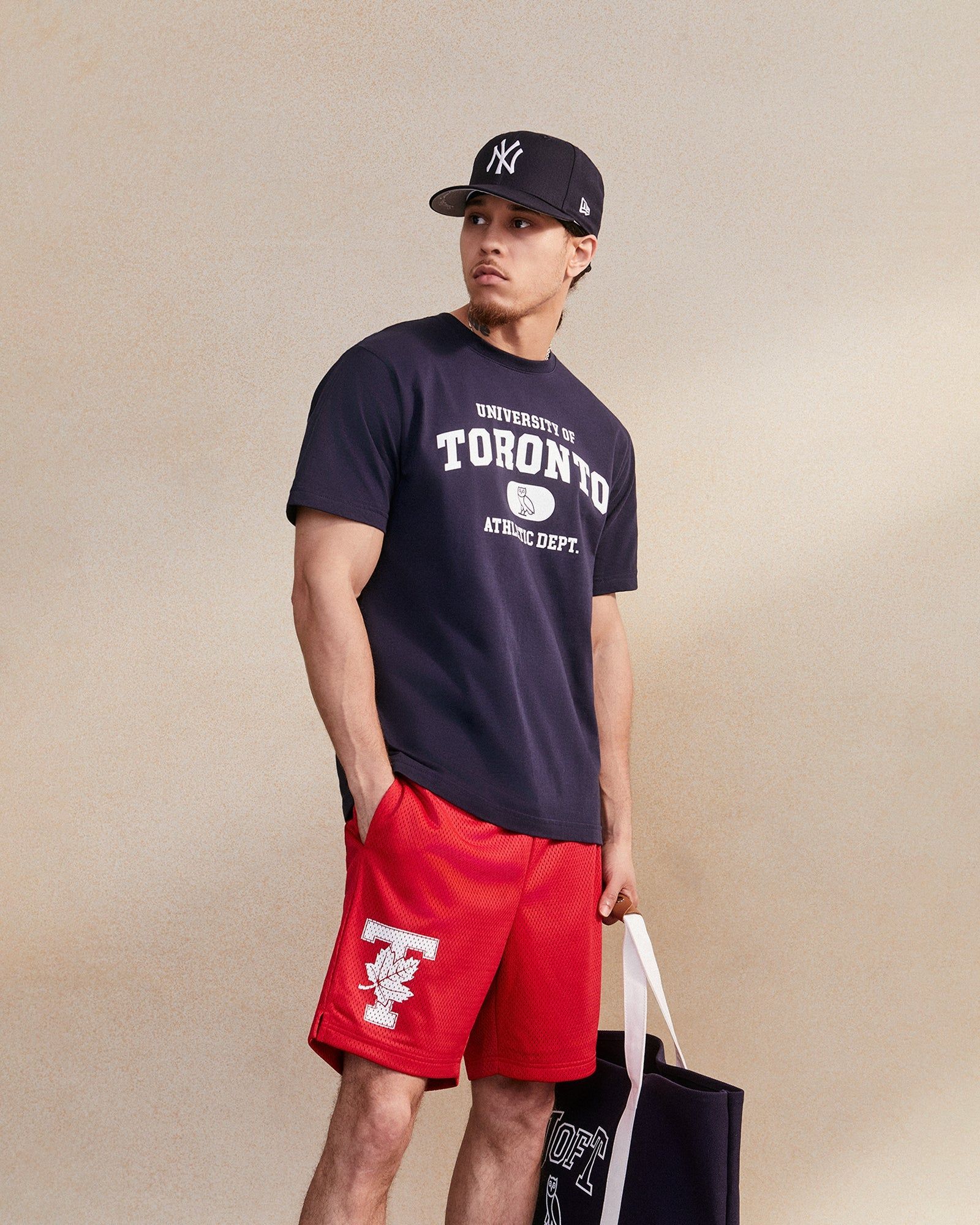 U OF T ATHLETICS T-SHIRT - NAVY sold by OVO product image thumbnail 2