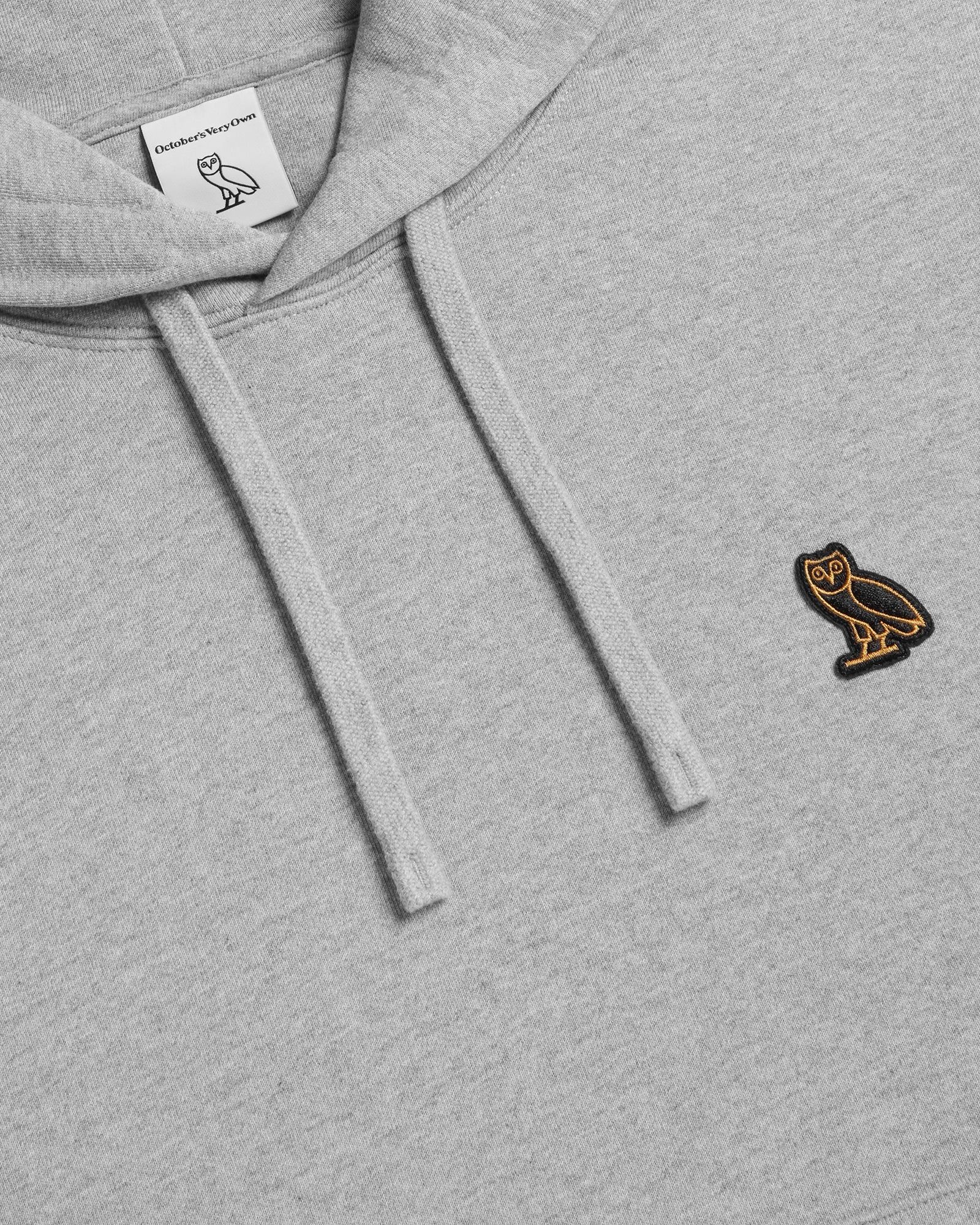OVO® ESSENTIALS HOODIE - HEATHER GREY sold by OVO product image thumbnail 3