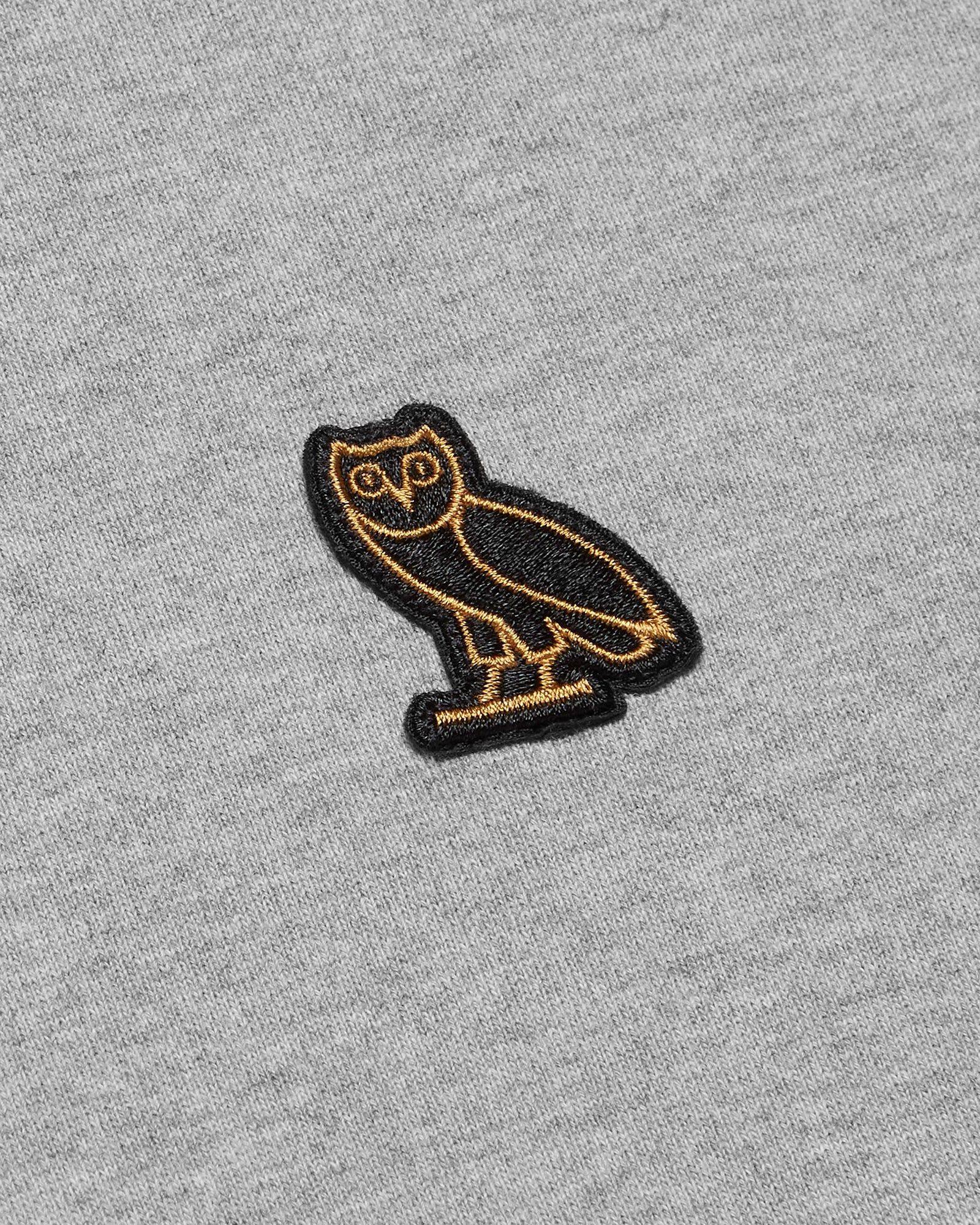 OVO® ESSENTIALS HOODIE - HEATHER GREY sold by OVO product image thumbnail 4