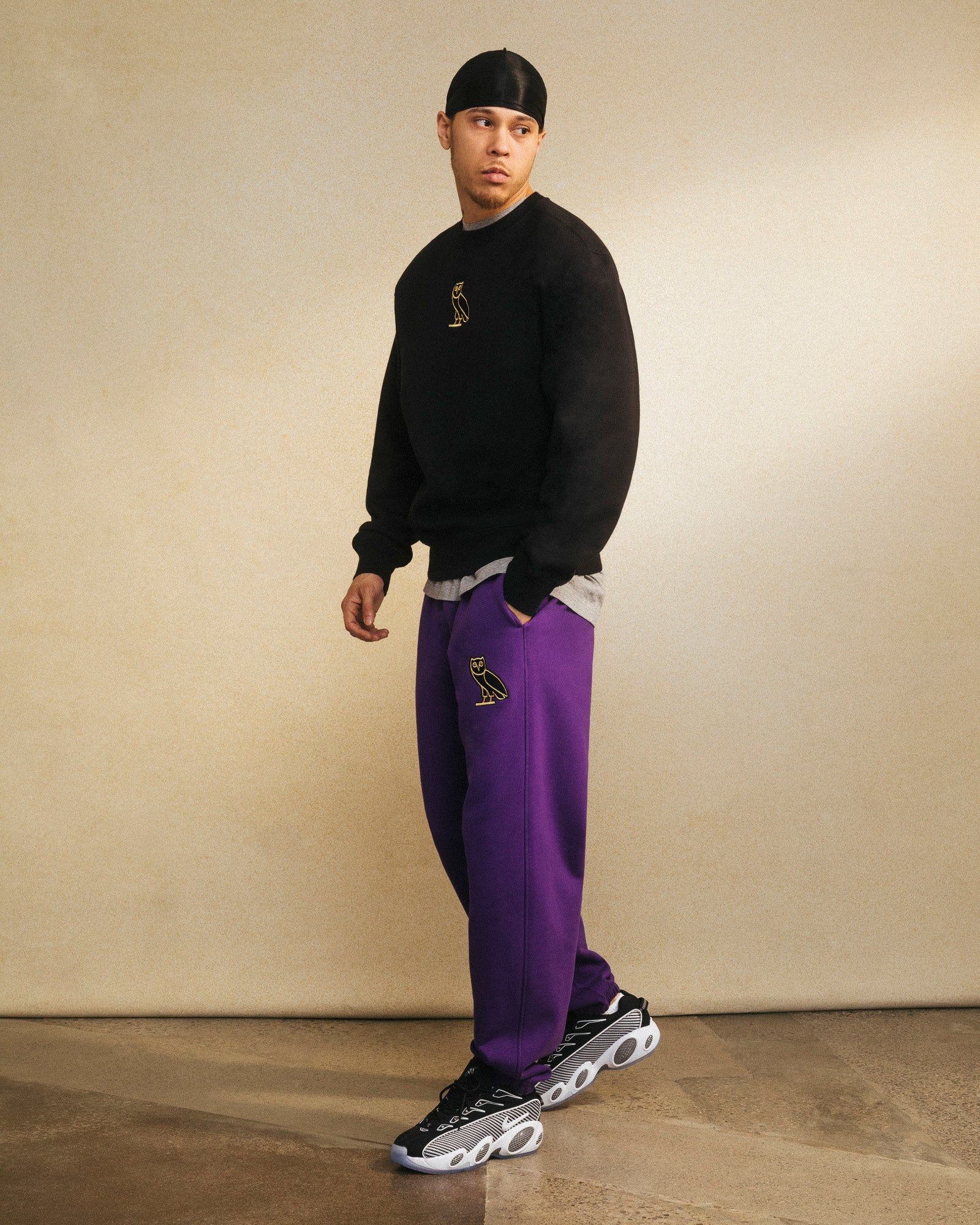 Mini OG Relaxed Fit Sweatpant - Purple sold by OVO product image thumbnail 2