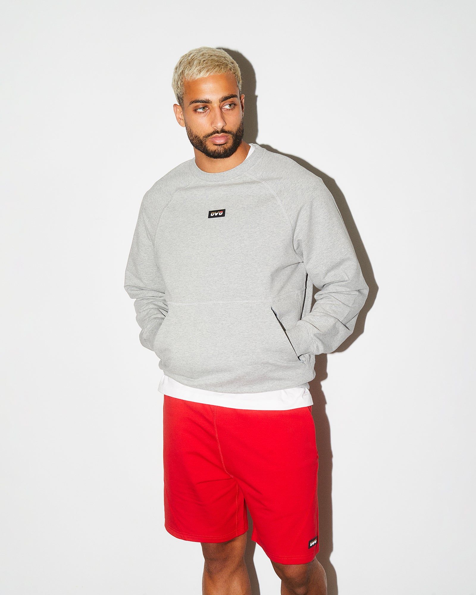 RUNNER CREWNECK - HEATHER GREY sold by OVO product image thumbnail 2