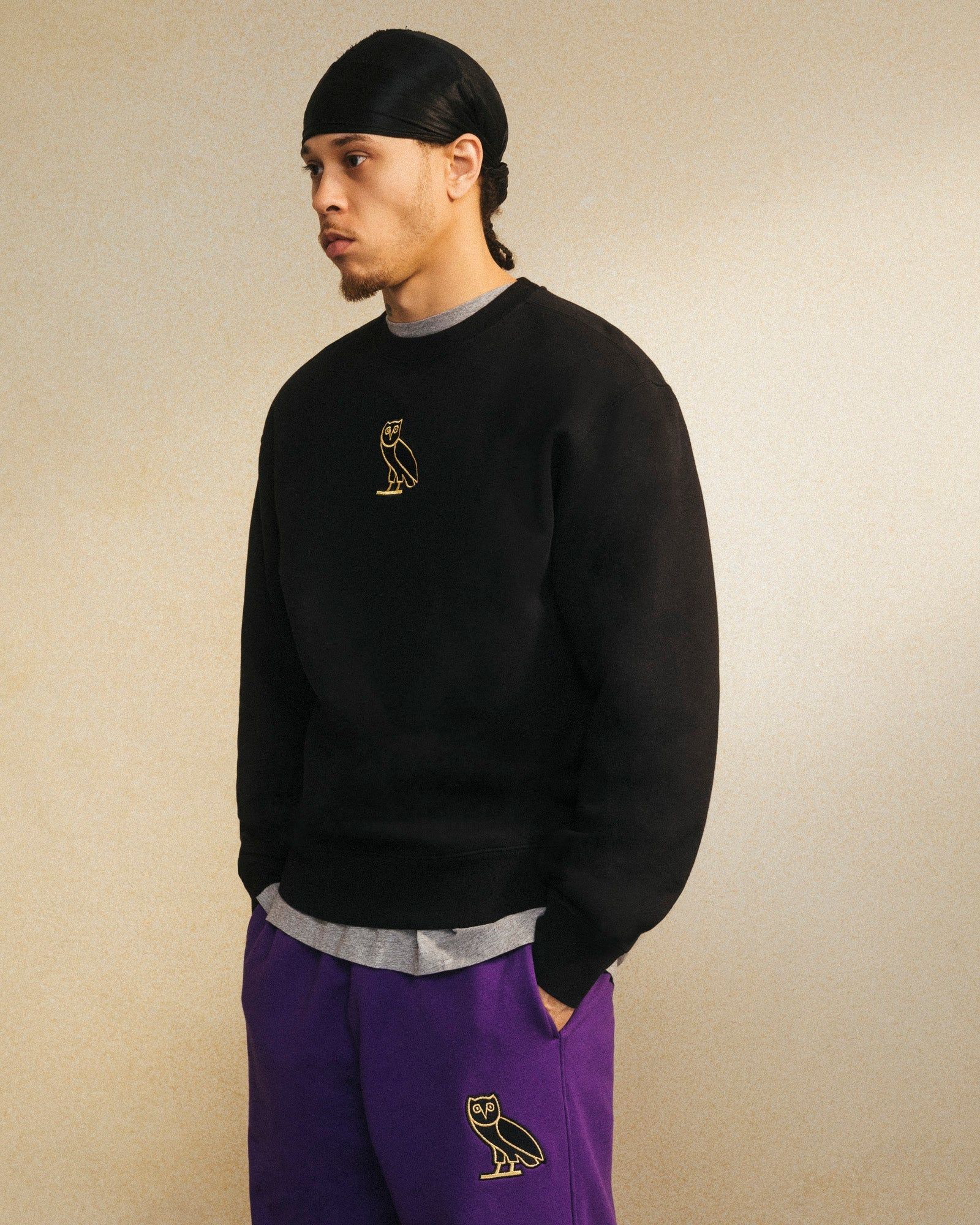 Mini OG Crewneck - Black sold by OVO product image thumbnail 2