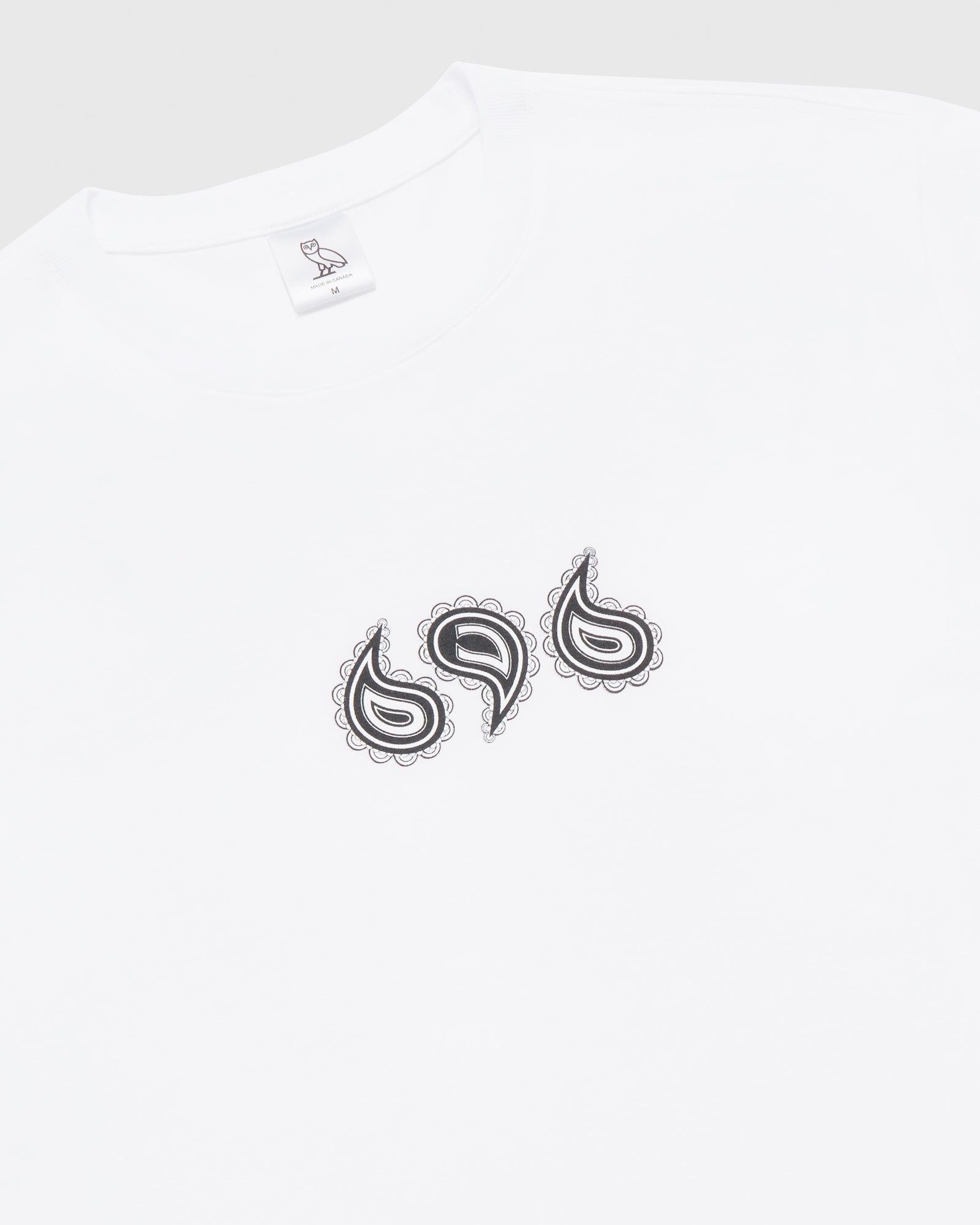 PAISLEY T-SHIRT - WHITE sold by OVO product image thumbnail 3