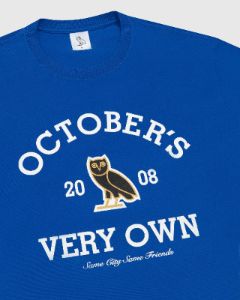 COLLEGIATE T-SHIRT - BLUE sold by OVO