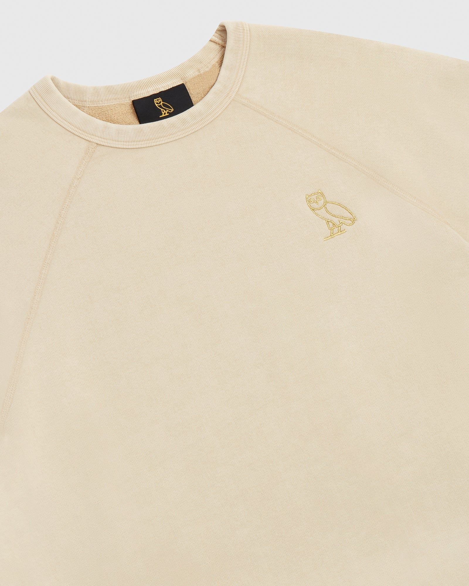 GARMENT DYE CREWNECK - TAN sold by OVO product image thumbnail 3