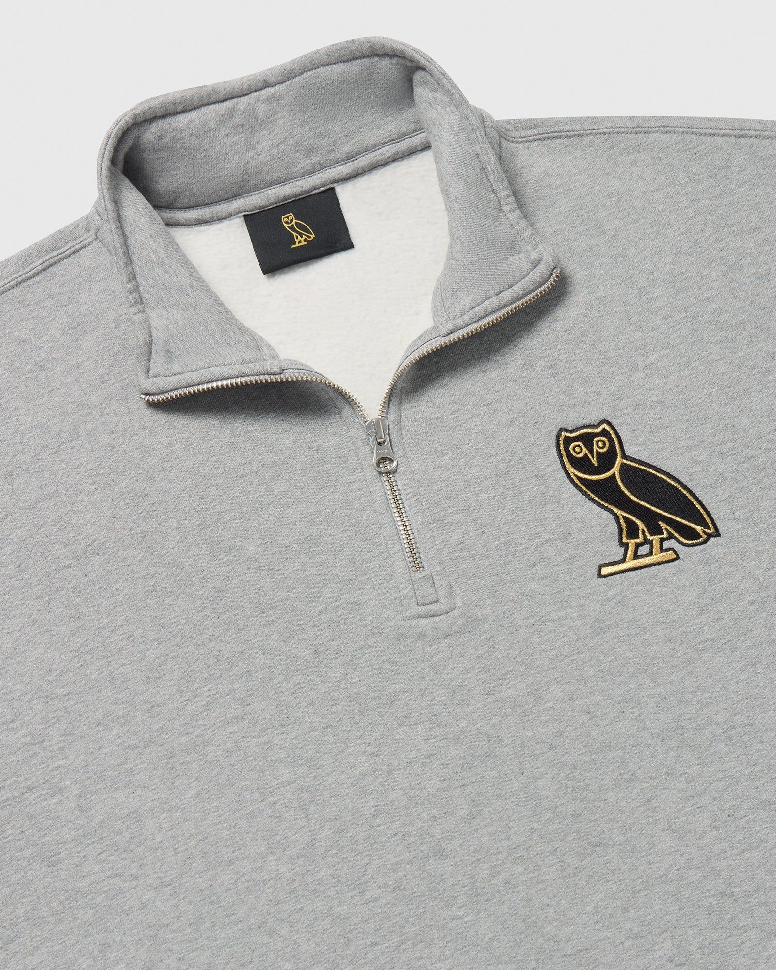 Mini OG Quarter Zip Sweatshirt - Heather Grey sold by OVO product image thumbnail 3