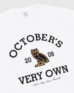 COLLEGIATE T-SHIRT - WHITE sold by OVO