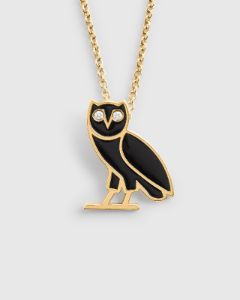 Pre-Order: Jacob & Co. Owl Emblem Necklace - Gold sold by OVO