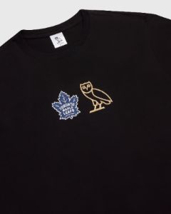 OVO® / TORONTO MAPLE LEAFS T-SHIRT - BLACK sold by OVO