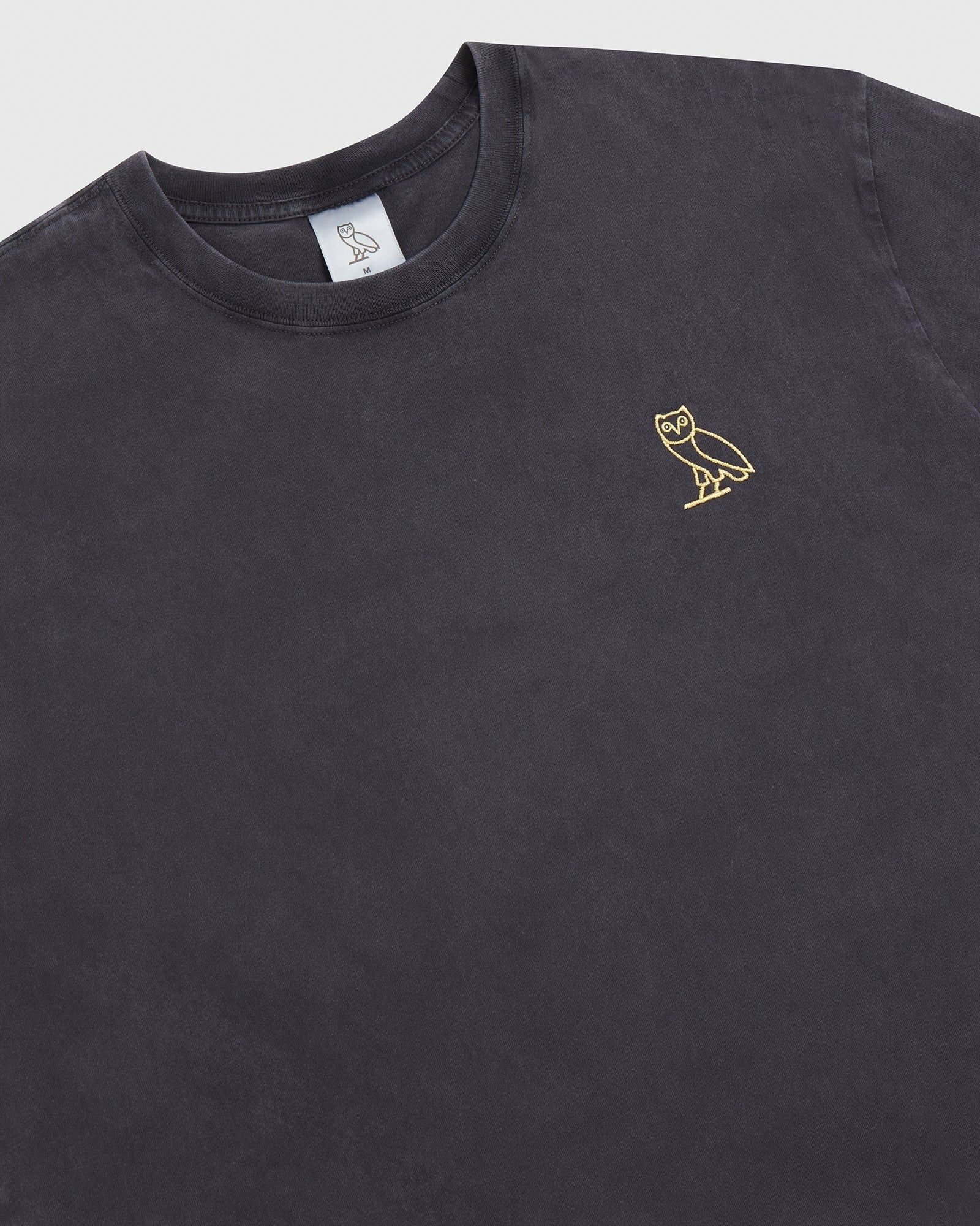 GARMENT DYE LONGSLEEVE T-SHIRT - BLACK sold by OVO product image thumbnail 2