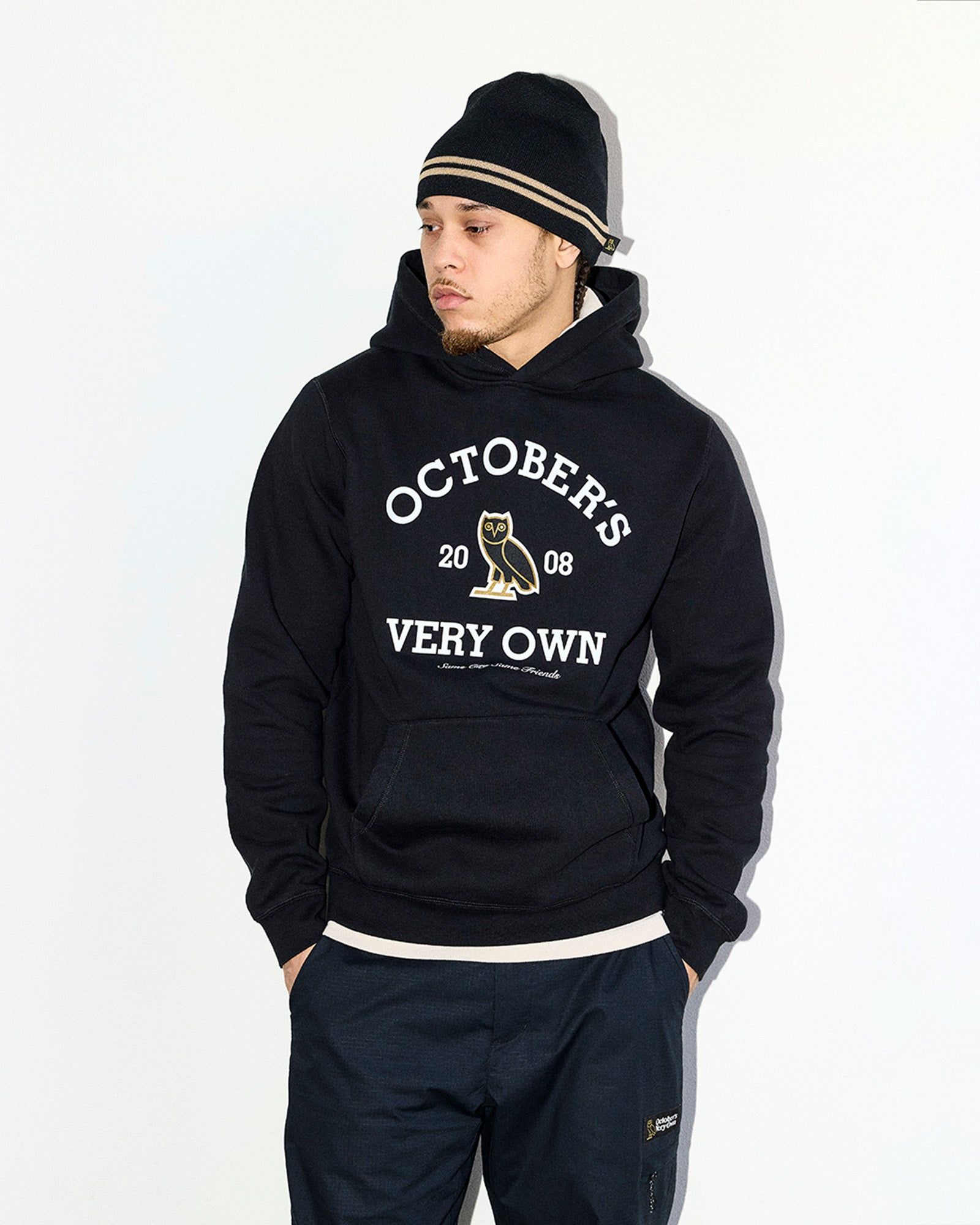 COLLEGIATE HOODIE - HEATHER GREY sold by OVO product image thumbnail 2