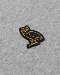 OVO® ESSENTIALS LONGSLEEVE T-SHIRT - HEATHER GREY sold by OVO