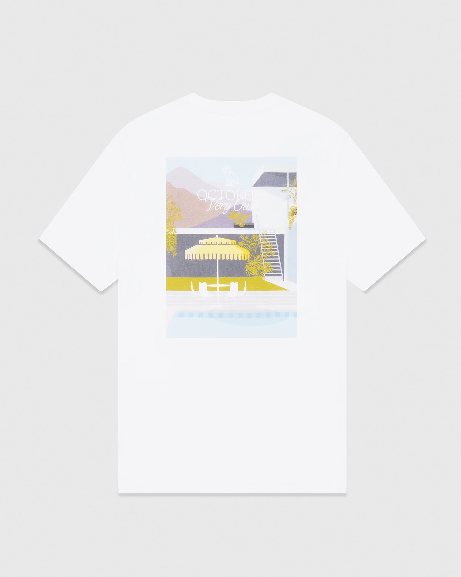 POOLSIDE T-SHIRT - WHITE sold by OVO product image thumbnail 2