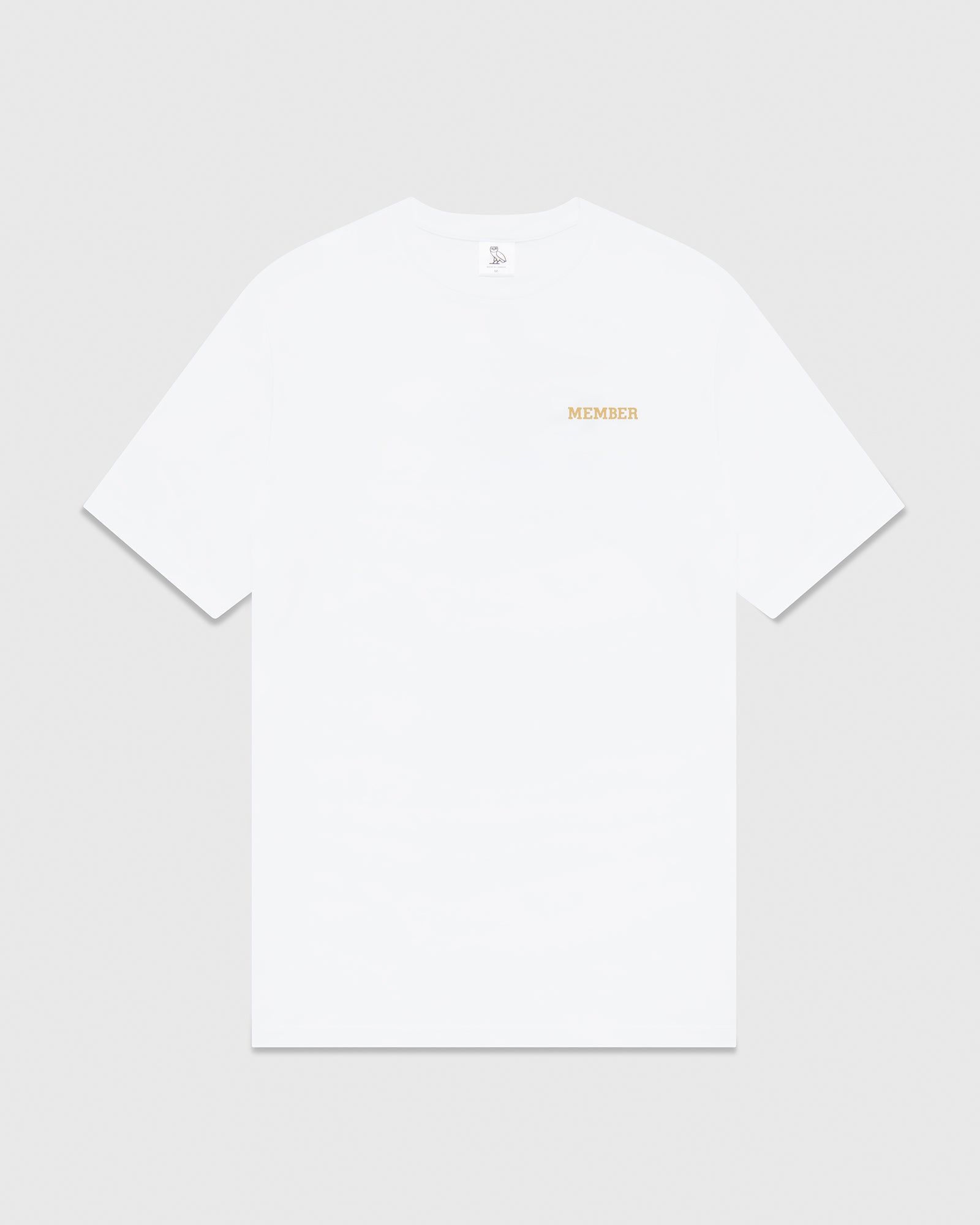 MEMBER T-SHIRT - WHITE sold by OVO